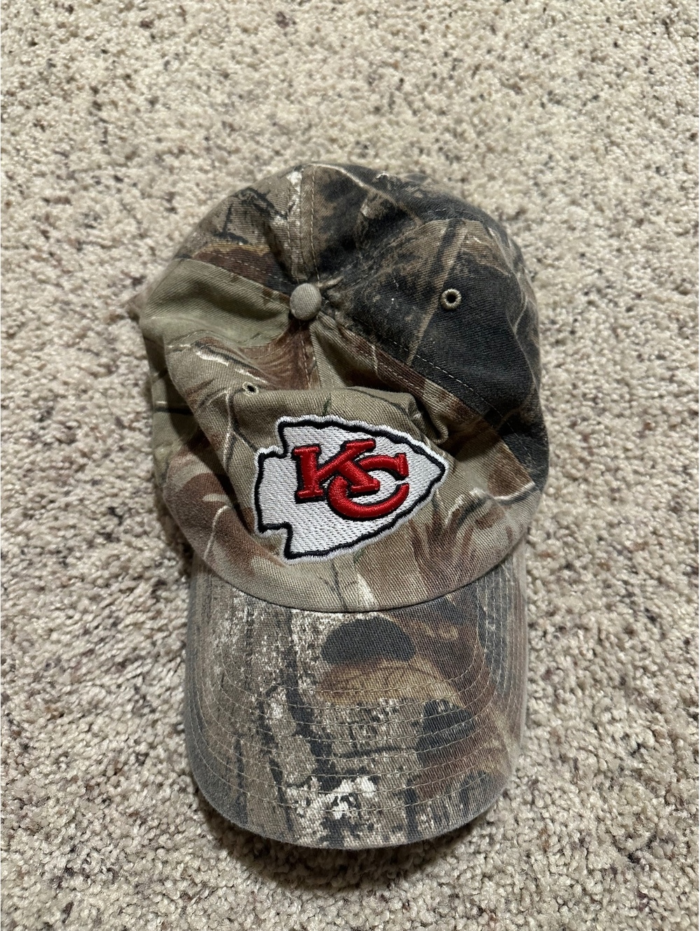 '47 Brand Kansas City Chiefs Camo Baseball Cap Hat